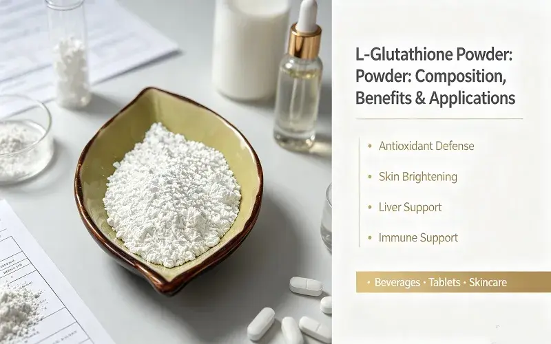 Understanding L-Glutathione Powder: Composition, Benefits, and Uses Understanding L-Glutathione Powder: Composition, Benefits, and Uses