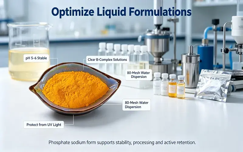 Optimizing Your Formula with Riboflavin Sodium Phosphate Powder Optimizing Your Formula with Riboflavin Sodium Phosphate Powder