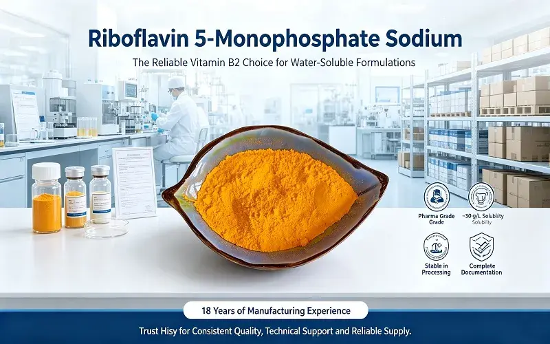  Riboflavin-5-Phosphate-Sodium-Supplier-Conclusion