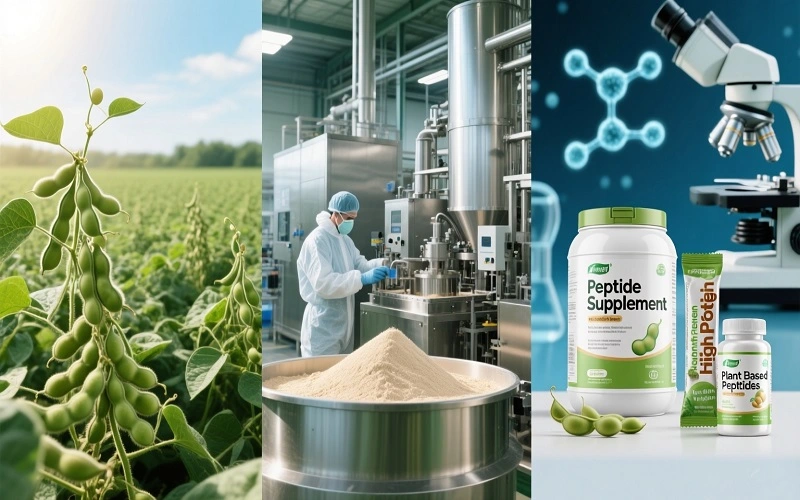 Soy peptides powder advantages Soy peptides powder advantages