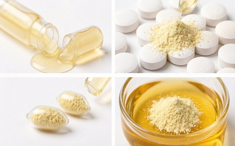 Vitamin A Palmitate Powder Application