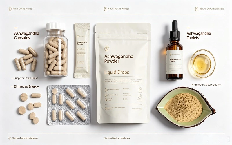 Ashwagandha extract 5% application Ashwagandha extract 5% application