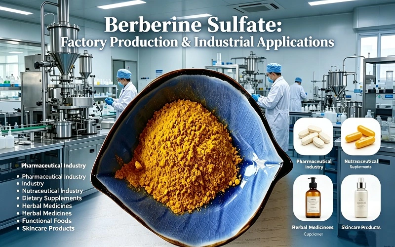 Berberine sulfate application 