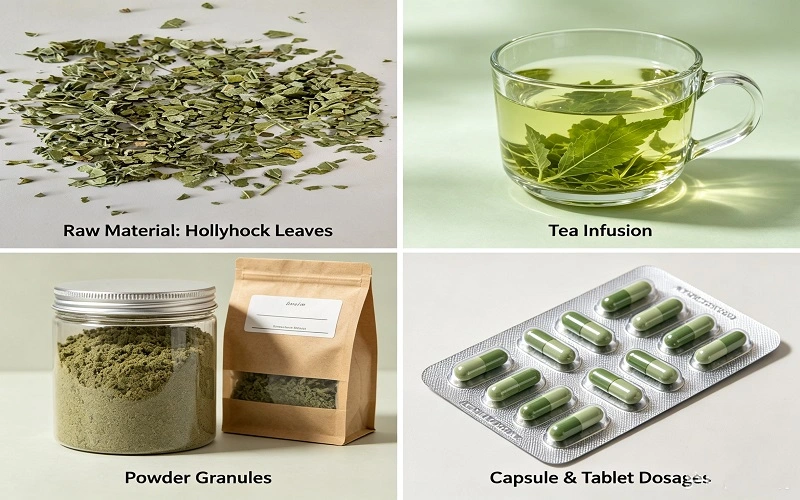 Marshmallow leaf application