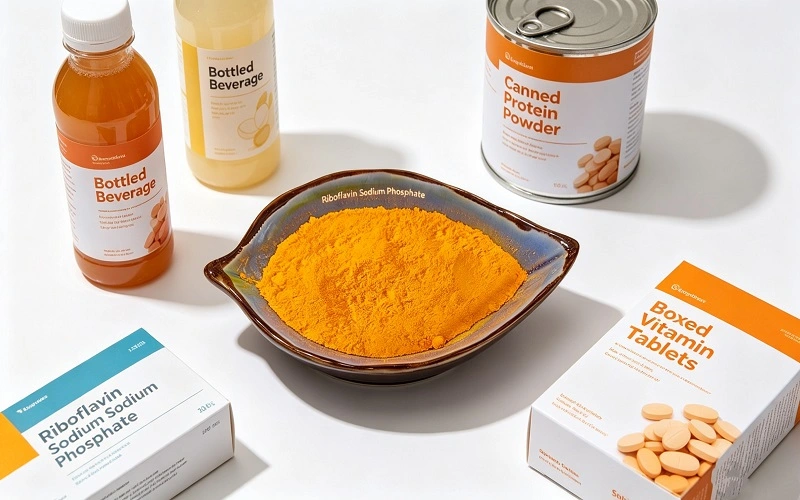 Riboflavin Sodium Phosphate Powder Applications Riboflavin Sodium Phosphate Powder Applications