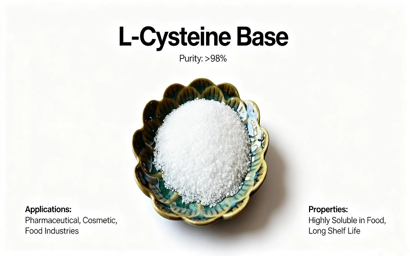 L-Cysteine Base Powder Advantages L-Cysteine Base Powder Advantages