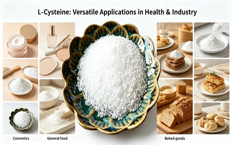 L-Cysteine Base Powder application L-Cysteine Base Powder application