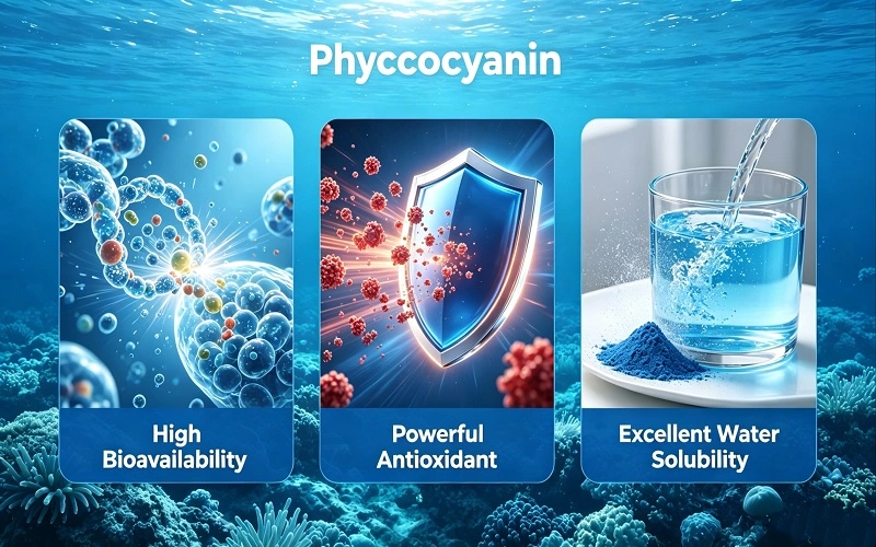 Phycocyanin  advantages