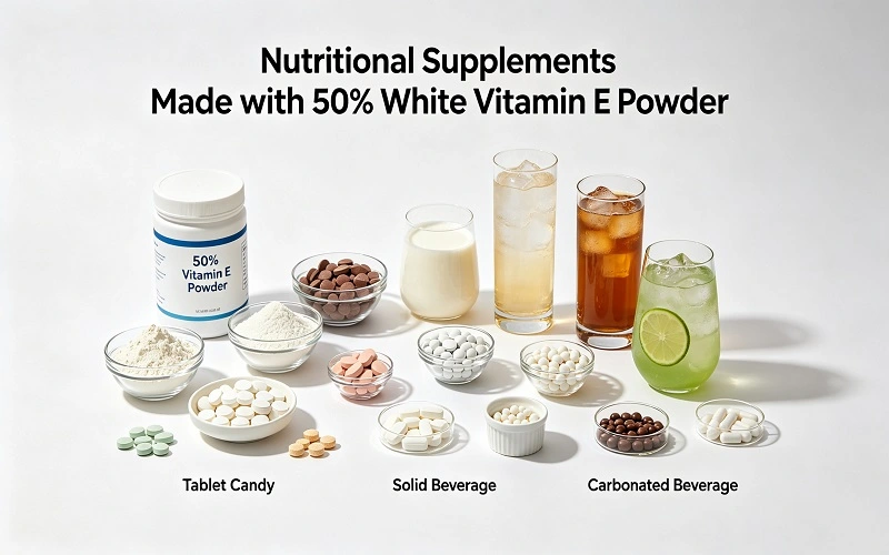 Vitamin E 50% USING Vitamin E 50% USING