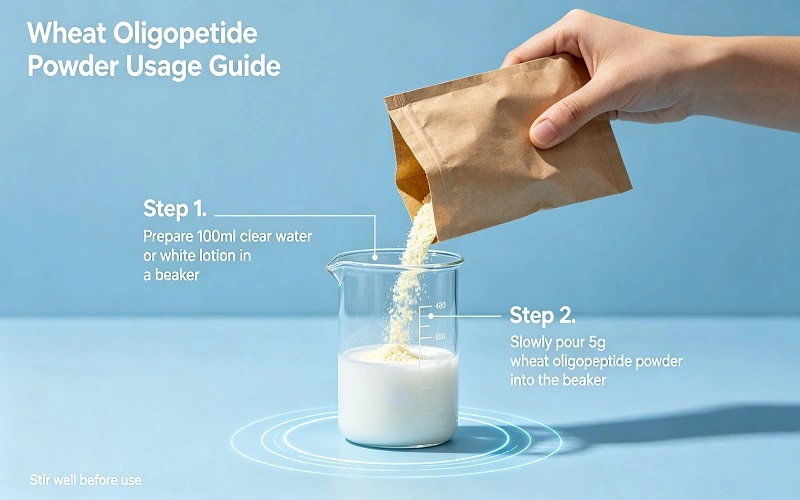 how to use Wheat Peptide how to use Wheat Peptide