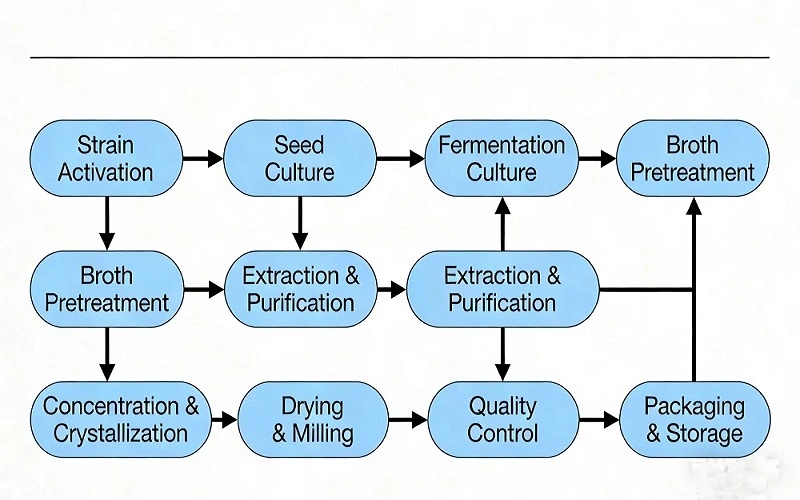 flow chart of NATURAL Carotene flow chart of NATURAL Carotene