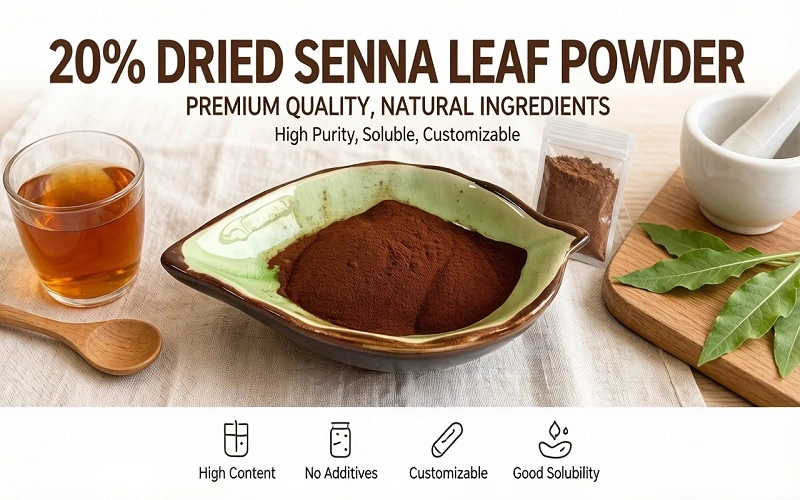 Senna Leaf Extract Powder advantages Senna Leaf Extract Powder advantages
