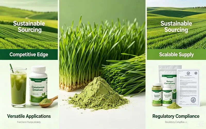 Barley Seedling Powder application Barley Seedling Powder application