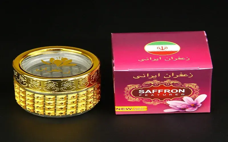 The exquisite packaging of our saffron The exquisite packaging of our saffron