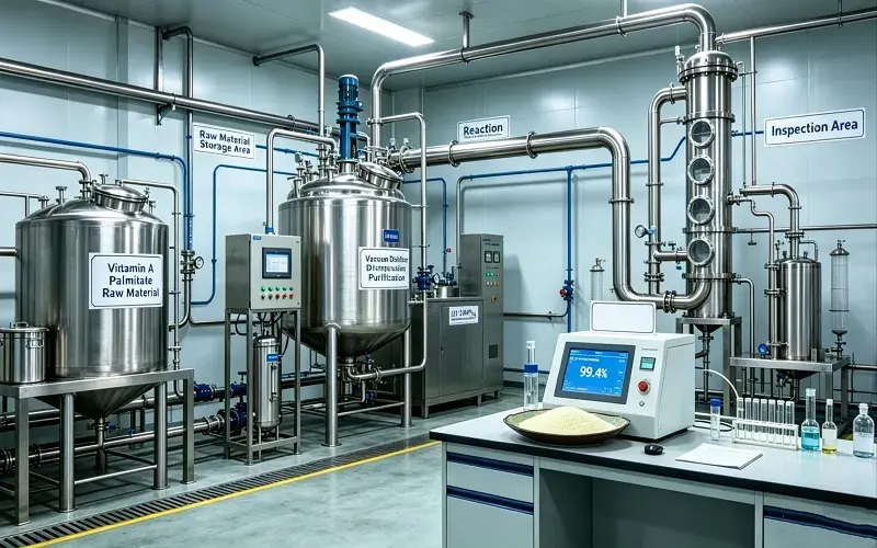 We are a professional manufacturer of Vitamin A Palmitate Powder We are a professional manufacturer of Vitamin A Palmitate Powder
