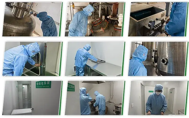 Our professional extraction production line in real operation Our professional extraction production line in real operation