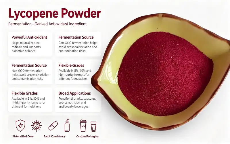Lycopene Powder Characteristics Lycopene Powder Characteristics