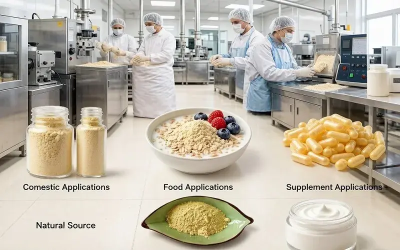 Our soy isoflavone products and the professional factory production background are presented here Our soy isoflavone products and the professional factory production background are presented here