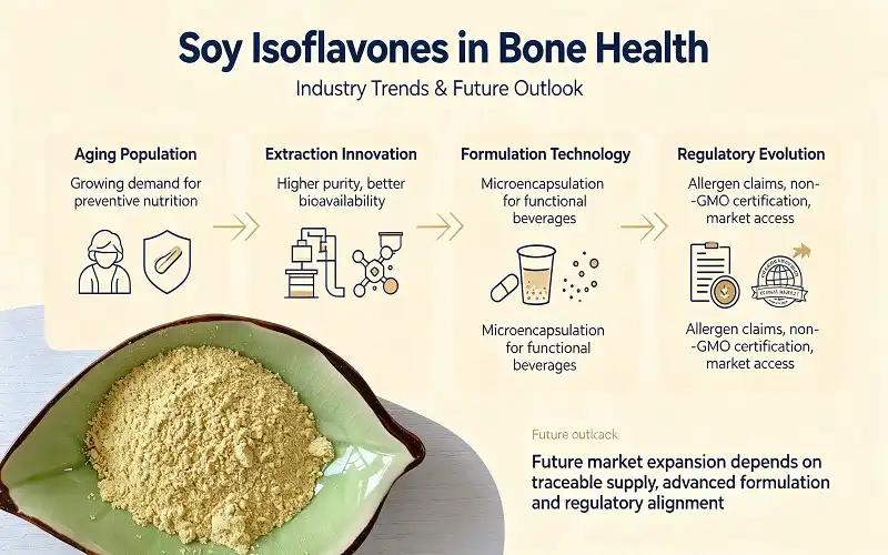 Industry Trends and Future Outlook for Soybean Isoflavones Industry Trends and Future Outlook for Soybean Isoflavones