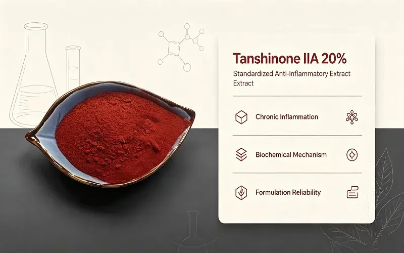 Understanding Chronic Inflammation and the Role of Tanshinone IIA 20% Powder Understanding Chronic Inflammation and the Role of Tanshinone IIA 20% Powder