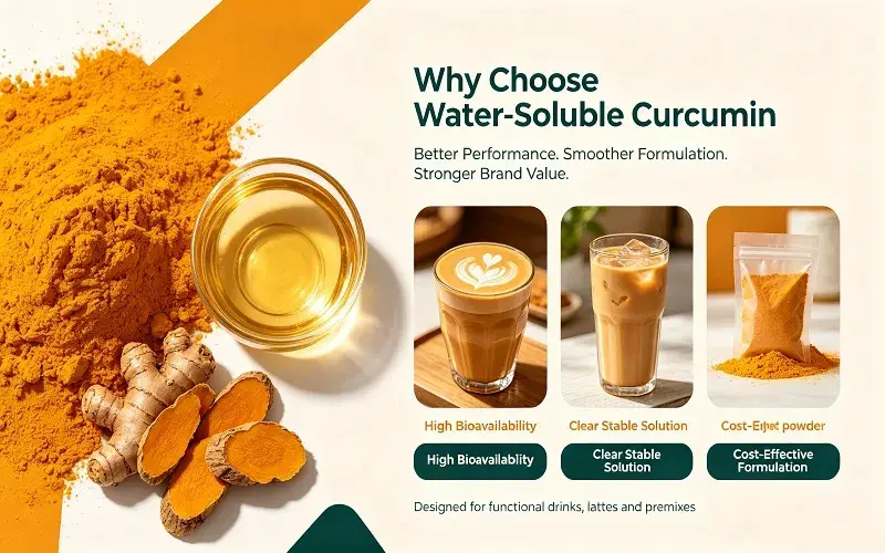 Why choose Water-Soluble Curcumin Powder Why choose Water-Soluble Curcumin Powder