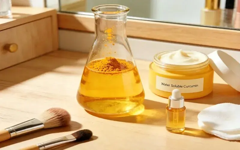 Water-Soluble Curcumin Powder Application and Presentation