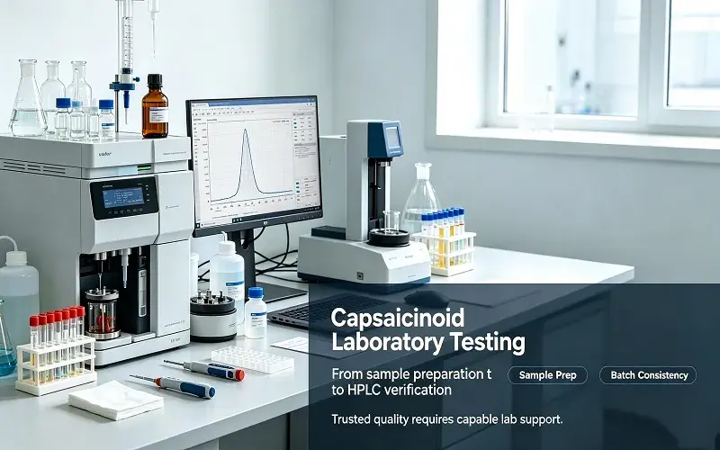 natural capsaicin lab quality control natural capsaicin lab quality control