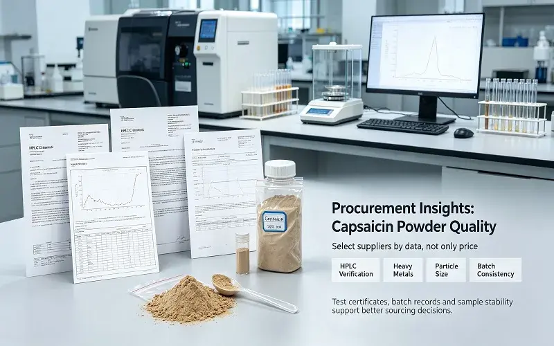 capsaicin procurement quality insights capsaicin procurement quality insights