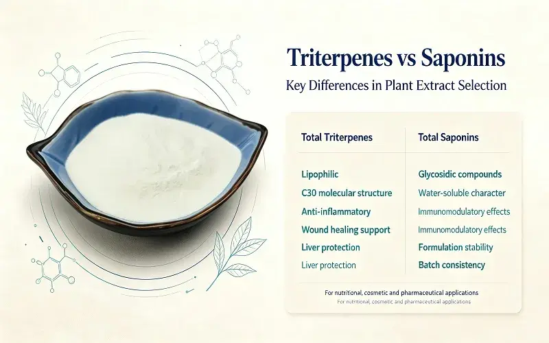 Total Triterpenes and total saponins overview Total Triterpenes and total saponins overview