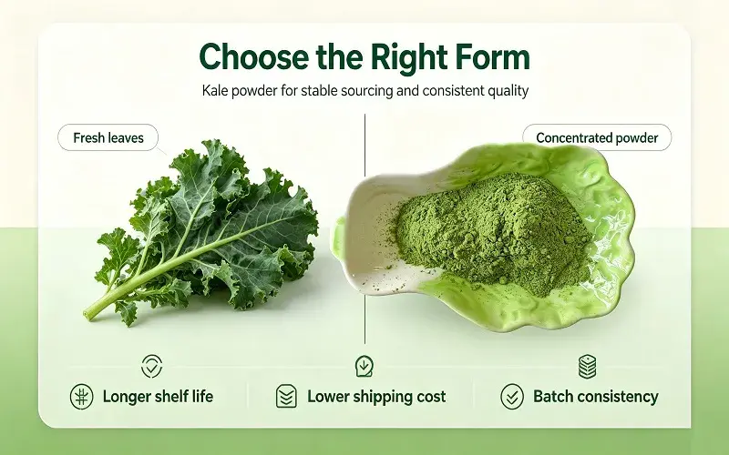 Kale powder final conclusion decision