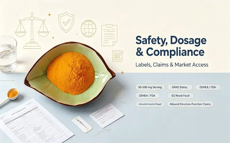 Addressing Safety, Dosage, and Regulatory Compliance Addressing Safety, Dosage, and Regulatory Compliance
