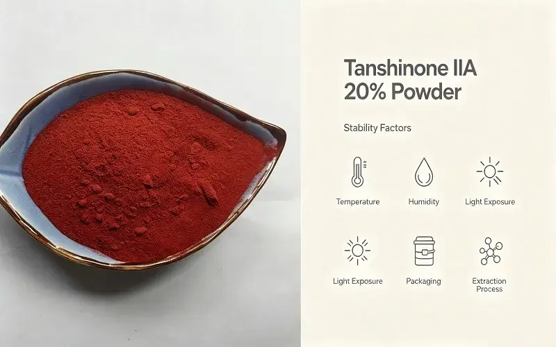 Factors Affecting Tanshinone IIA 20% Powder Stability