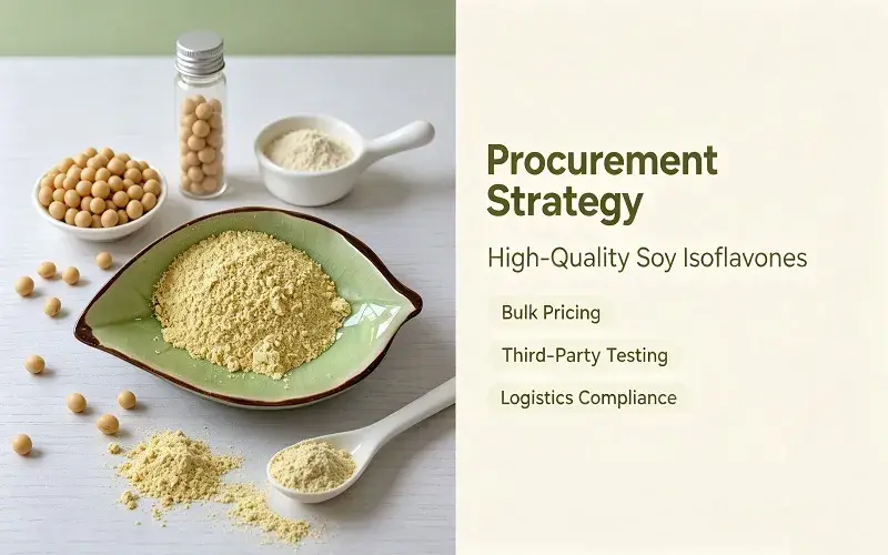 Procurement Strategies: How to Source Premium Soybean Isoflavones for Business Use