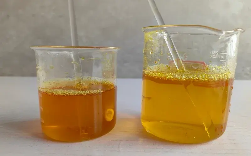 Berberine Hydrochloride Comparison chart of solubility in hot water and cold water Berberine Hydrochloride Comparison chart of solubility in hot water and cold water