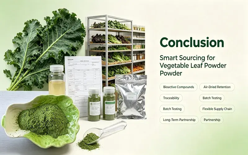 . Kale‑Powder‑Smart‑Sourcing‑Conclusion . Kale‑Powder‑Smart‑Sourcing‑Conclusion