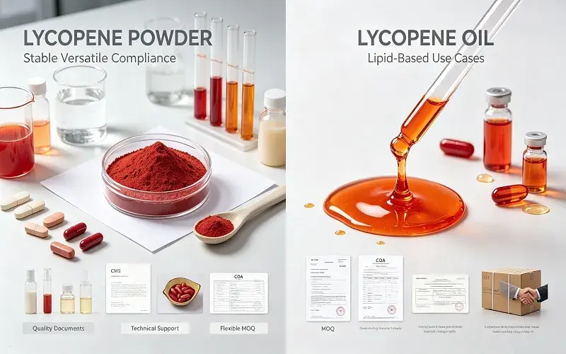 Lycopene Powder And Oil Selection Conclusion Summary Lycopene Powder And Oil Selection Conclusion Summary