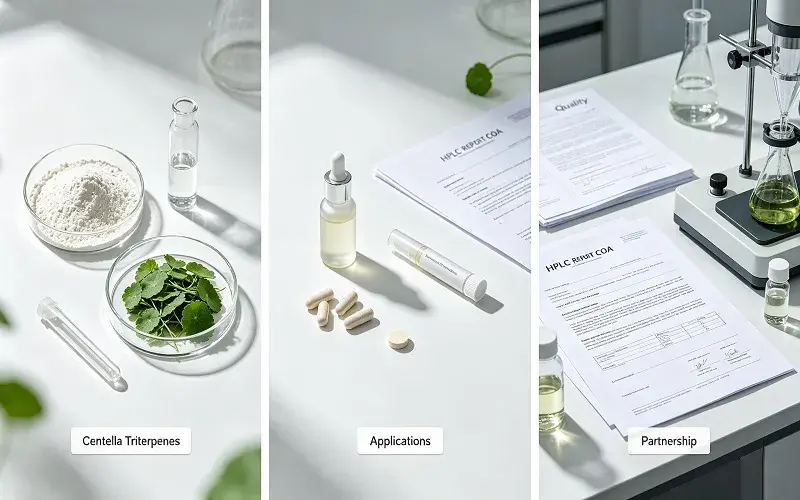 Centella Asiatica triterpenes application conclusion Centella Asiatica triterpenes application conclusion