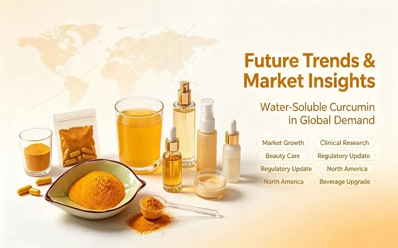 Future Trends and Market Insights for Water-Soluble Curcumin