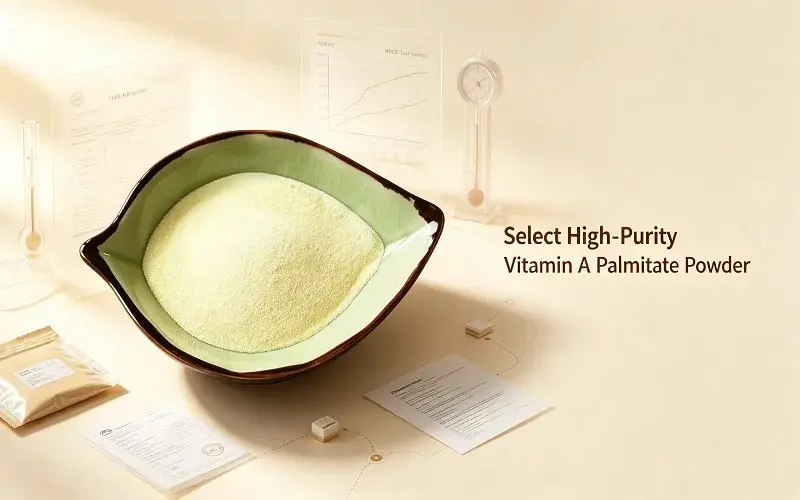 Vitamin A Palmitate powder select high purity overview Vitamin A Palmitate powder select high purity overview