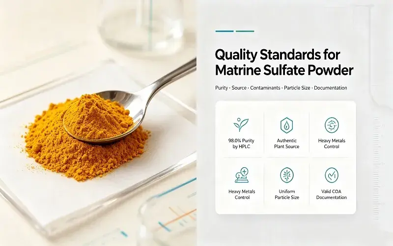 Key Criteria to Identify Qualified Berberine Sulfate Powder Key Criteria to Identify Qualified Berberine Sulfate Powder
