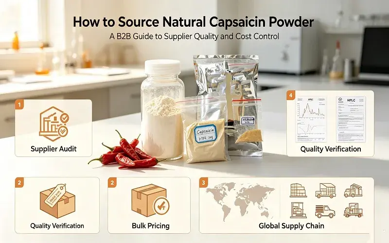 How To Source Natural Capsaicin B2B Guide