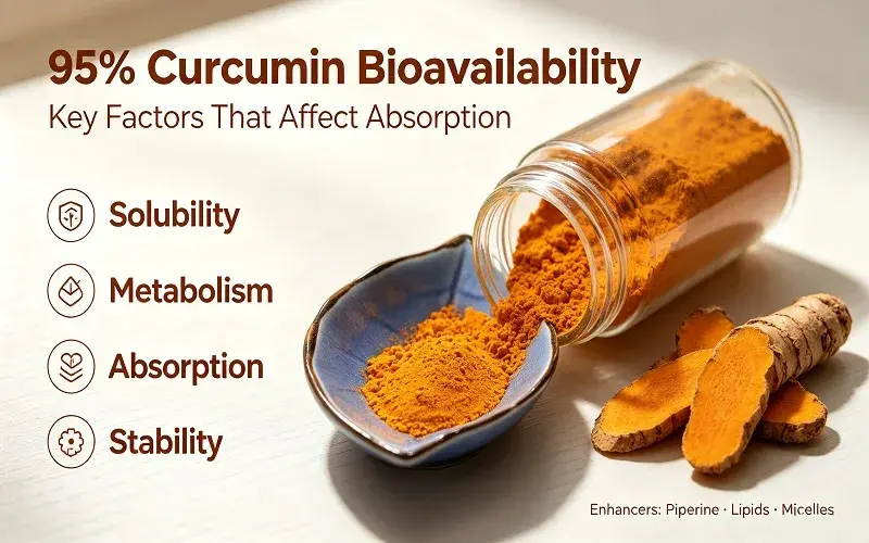 What Factors Affect Bioavailability Of 95 Percent Curcumin overview