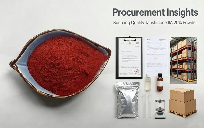 Procurement Insights—How to Source Quality Tanshinone IIA 20% Powder