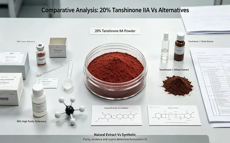 Comparative Analysis Tanshinone IIA Vs Alternatives