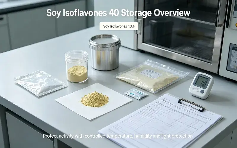 Soy Isoflavones 40 Storage Overview Soy Isoflavones 40 Storage Overview