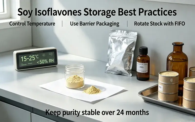 Best Practices for Soybean Isoflavone Storage Best Practices for Soybean Isoflavone Storage