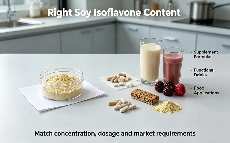 Application Insights: Choosing the Right Soybean Isoflavone Content for Your Product Application Insights: Choosing the Right Soybean Isoflavone Content for Your Product